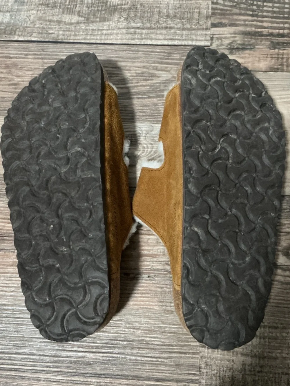 Birkenstock Arizona Shearling Lined Sandals - 38